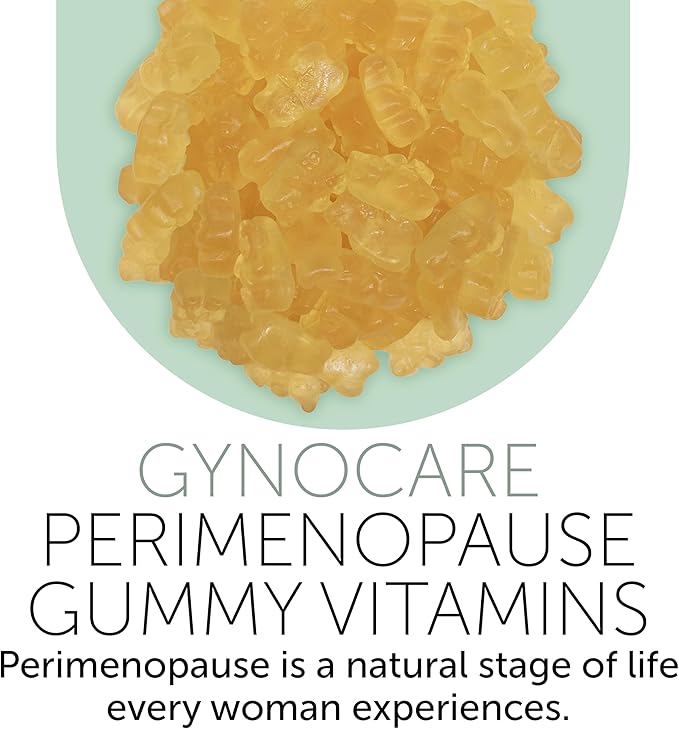 Perimenopause Supplements Women | Premenopausal Gummy Vitamins | Relief for Hormonal Balance & Mood Swings | Supports Menstrual Cycle Regulation | 60 Vegan Gummies