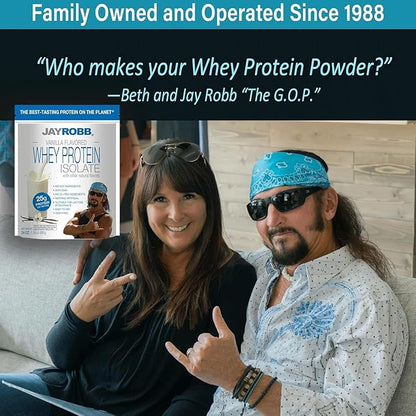 JAYROBB Whey Protein (5 Pound, Vanilla)