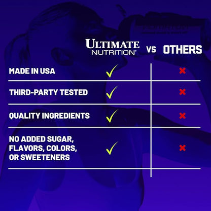 Ultimate Nutrition Prostar Whey Protein Powder Isolate, Vanilla - Low Carb, High Protein Powder Shake for Muscle Gain & Recovery - Low Sodium, Low-Fat & Keto Friendly - 1 lb Tub
