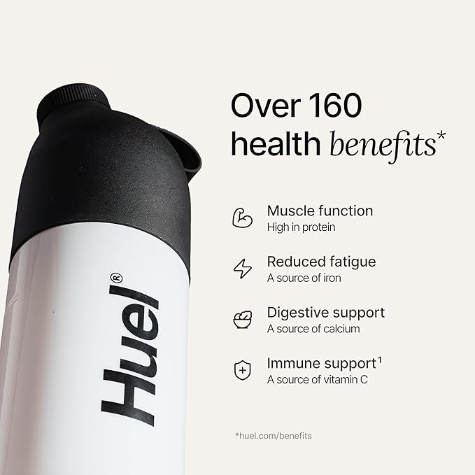 Huel Black Edition | Cookies and Cream 40g Vegan Protein Powder | Nutritionally Complete Meal Replacement | 27 Vitamins and Minerals, Gluten Free | 17 Servings