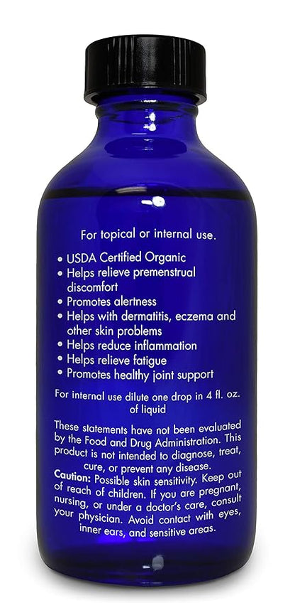 Zongle Therapeutics Organic, Borage Oil, Liquid, Supplement – 100% Pure, Borage Seed Oil, 4 OZ