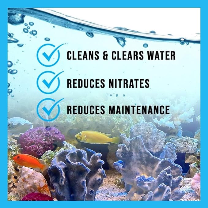 MICROBE-LIFT Special Blend Aquarium Treatment, Fish Tank Water Conditioner for Freshwater and Saltwater Tanks, Helps with Aquarium Algae Control and Odor, 16 Ounces (SBH16)