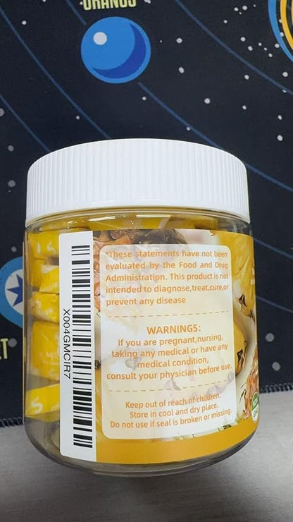 Magnesium Glycinate Soft Chews, Pineapple Flavor.Chewable Sugar Free Potassium Magnesium Chews with Magnesium Glycinate, Vitamin D, B6, and CoQ10 for Calm Support & Sleep for Adults, 60 Days Supply