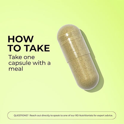 HUM Flatter Me Extra Strength Digestive Enzymes for Women, Men, Digestive Gut Bloating Supplement, Ginger, Peppermint Leaf, Fast Acting Anti Bloat Pills Multi Enzyme for Debloating, 60 Capsules