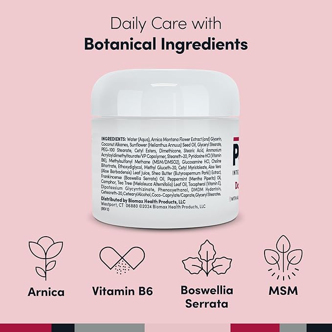 Penetrex Daily Care Trio Bundle - Arnica, Vitamin B6 & MSM (2 Oz., 3 Oz., 4 Oz.)