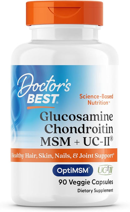 Doctor's Best Glucosamine, Chondroitin, MSM, UCII
