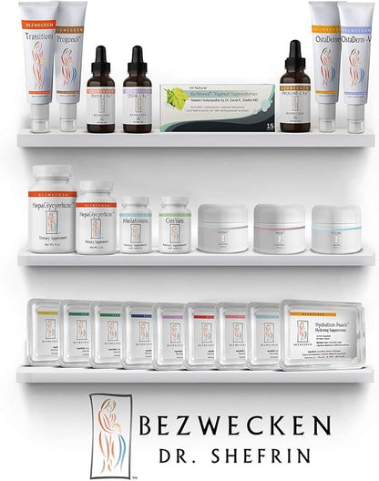 Bezwecken - ProgonB-L 4X - 10mL Topical Oil Blend - Professionally Formulated PMS & Pre-Menopause Symptom Support - Safe, Natural, Paraben Free - 60 Day Supply (2 Pack)