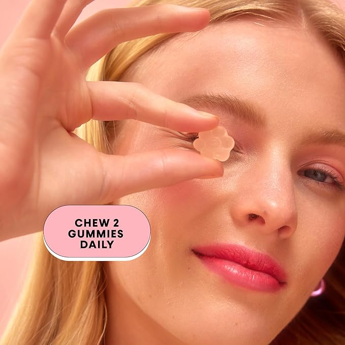 MONDAY HAIRCARE Hair Gummies with 2500 mcg Biotin, Vitamin C & Vitiman E for Thicker, Stronger and Healthier Hair 60ct