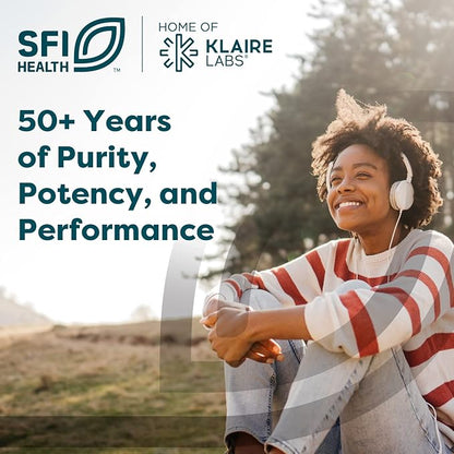Klaire Labs SFI Health Ther-Biotic Synbiotic - Prebiotics and Probiotics for Women & Men - 50 Billion CFU Probiotic Capsules with Sunfiber - Digestive Health and Immune Support (30 ct)