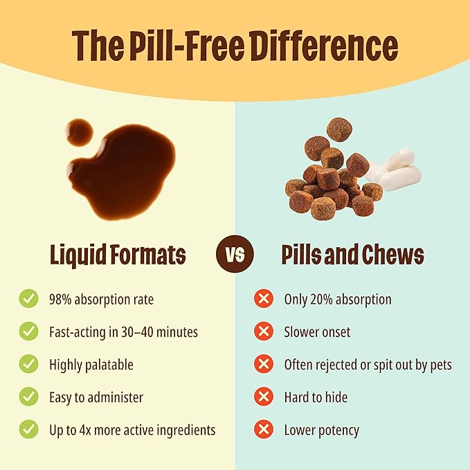 Licks Pill Free Dog Digestion - Dog Gut Health and Gas Relief - Bloating Relief and Digestion Supplement for Dogs - Dog Health Supplies - Gel Packets - 10 Use