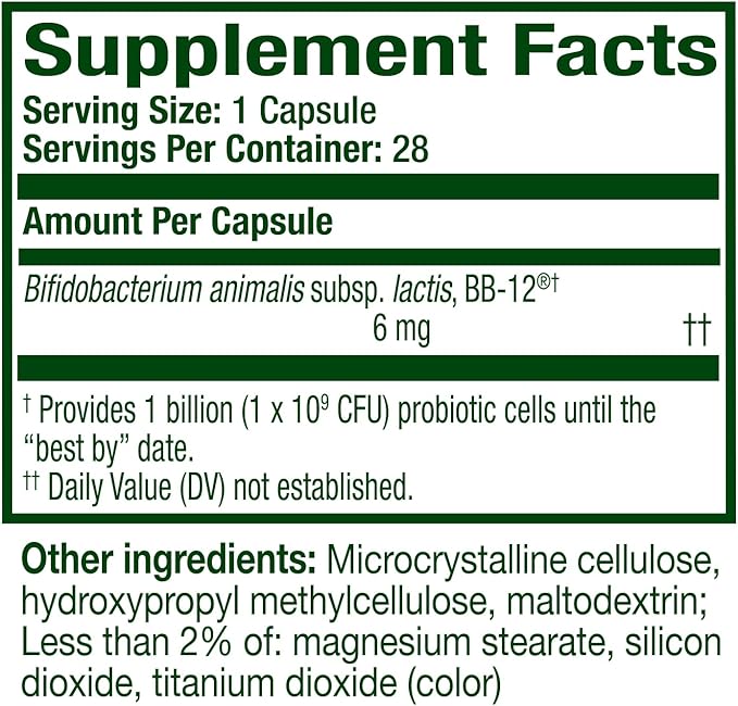 Align Probiotic, Gut Health + Immune Support Probiotic, Probiotics for Women and Men, Probiotics for Digestive Health and Immune Health, #1 Doctor Recommended Brand‡, 28 Capsules