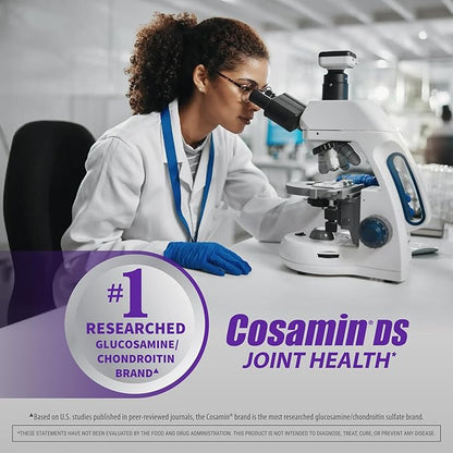 Nutramax Laboratories Cosamin® DS Joint Health Supplement with Glucosamine & Chondroitin for Adult Men & Women, Joint Supplement, 180 Capsules