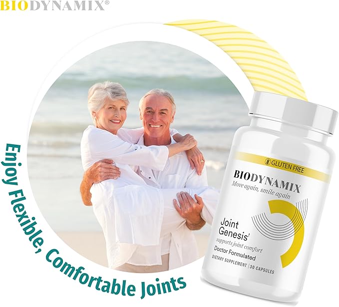 Joint Genesis, Joint Support Formula, Promotes Joint Function, Comfort, and Flexibility, 30-Day Supply, 6 Pack