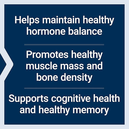 Life Extension DHEA 50 mg – Hormone Balance Supplement, Memory, Muscle Mass and Bone Density Support, Healthy Sex Drive, Gluten-Free, Non-GMO, 60 Capsules