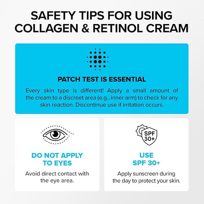 Anti-Aging Face Moisturizer with Retinol, Collagen & Hyaluronic Acid - Made in USA - Moisturizer Face Cream for Women & Men - Firming & Hydrating Neck Cream - Day & Night Skin Care - 1.7 fl oz