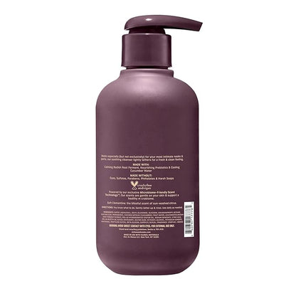 Niches & Nooks Gentle Nooks Cleanser – Soft Clementine – pH Balanced Feminine Wash for Women, Daily Intimate Cleanser, Odor Control, Sensitive Skin Safe – 7 oz