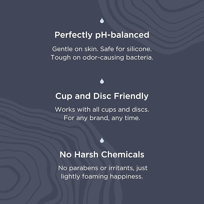 Saalt Menstrual Cup Wash Cleanser - Menstrual Disc Wash - pH Balanced - No Irritants or Harsh Chemicals - 4oz