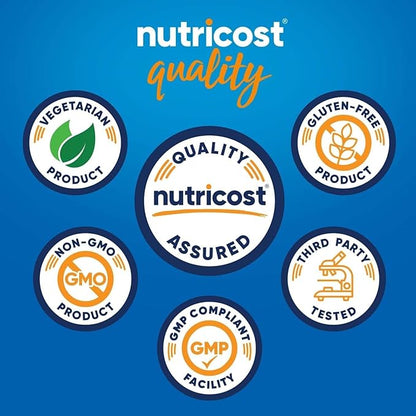 Nutricost Magnesium+ Extra Strength 420mg, 240 Capsules - 120 Servings. Magnesium Oxide and Glycinate - Non-GMO, Gluten Free, Vegan Friendly