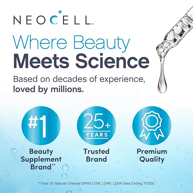 NeoCell Hyaluronic Acid Hydration Serum | 2 fl oz | Hydrating Formula for Face | Advanced Skin Care