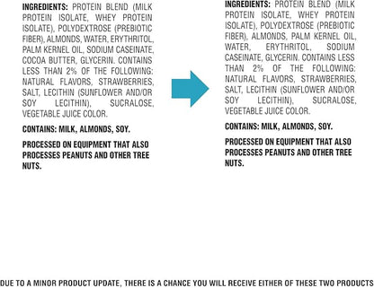 Quest Nutrition Protein Bars, Strawberry Shortcake, 20g Protein, 2g Sugar, 3g Net Carbs, 10g Fiber, Gluten Free, 12 Count