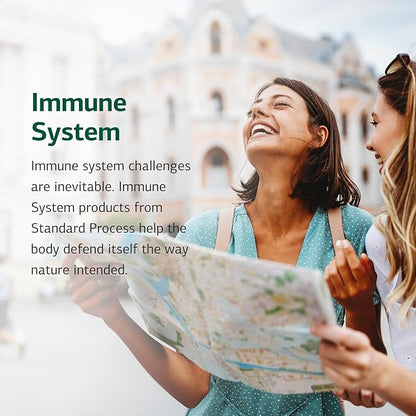 Standard Process Inc. Immuplex - Daily Immune Support Supplement with Folate, Iron, Vitamin C & Vitamin A - Mineral Supplement with Antioxidant Ingredients - 150 Capsules