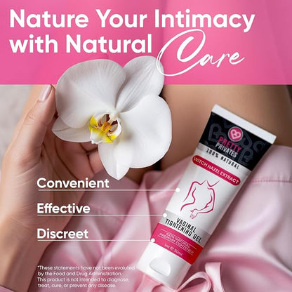 Premium Vaginal Tightening Cream – Tightening Gel for Vag - Fast-acting Tightener for Intimate Pleasure - Natural Firming and Toning - 1oz