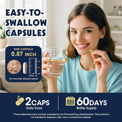 Cortisol Supplements for Women & Men,High Cortisol Reducer, Manager, Detox, Lower and Control,with Magnesium, Ashwagandha,Rhodiola, L-Theanine for Mood,Focus,Sleep