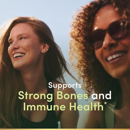 Nature's Bounty Vitamin D3 Gummies, Vitamin Supplement, Supports Immune Health, 50mcg, 2000IU, Mixed Fruit Flavor, 90 Gummies