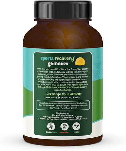 Kids Naturals Sport Recovery Gummies – Daily Wellness Support | 60ct (1 Month Supply)
