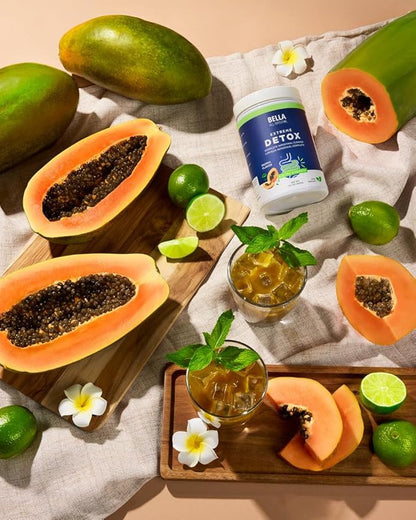 Bella All Natural Extreme Detox Powder (Papaya)