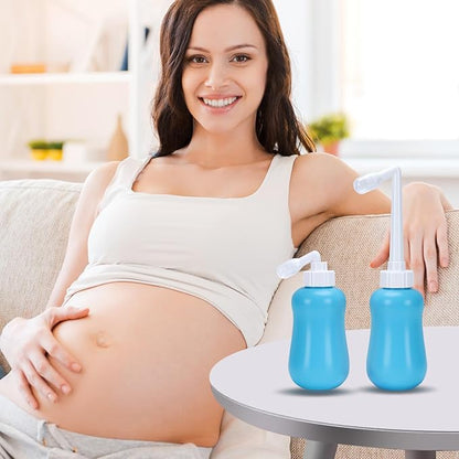 Peri Bottle for Postpartum Care, Postpartum Essentials, Feminine Care 12oz, Blue