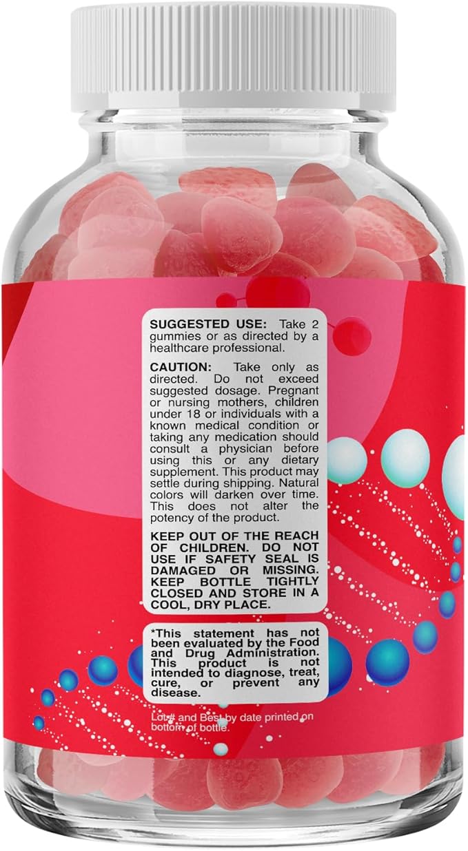Healthy Gut Probiotic Gummies for Adults - Organic Probiotics for Gut Health Upset Stomach Relief and Immune Support - Digestive Health Chewable Probiotic Gummies for Women and Men - 5 Billion CFU