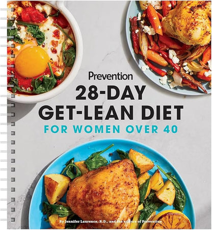 Prevention: 28-Day Get-Lean Diet for Women Over 40. The new planner for daily meal plans, recipes, and more for lasting weight loss after 40!