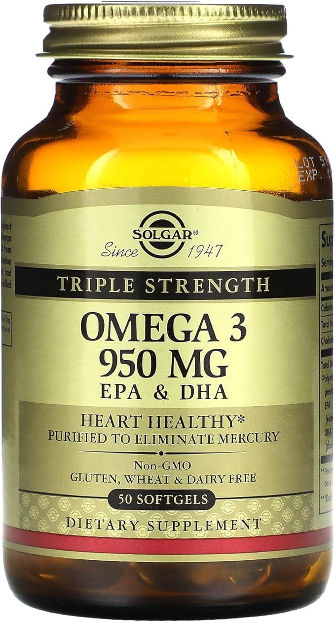 Omega-3 "950" mg Solgar 50 Softgel