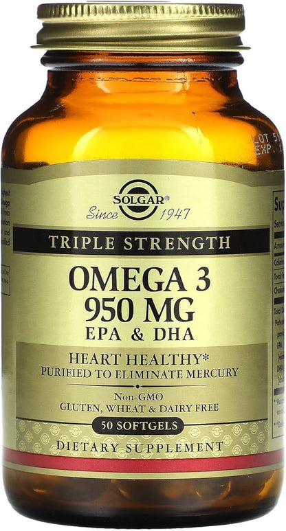Omega-3 "950" mg Solgar 50 Softgel