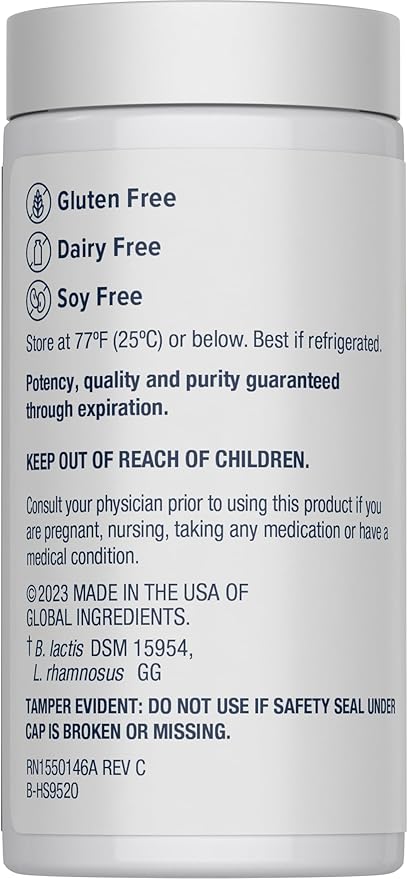 Renew Life Women's Probiotic Capsules, Supports pH Balance for Women, Vaginal, Urinary, Digestive and Immune Health, L. Rhamnosus GG, Dairy, Soy and Gluten-Free, 90 Billion CFU - 30 Ct