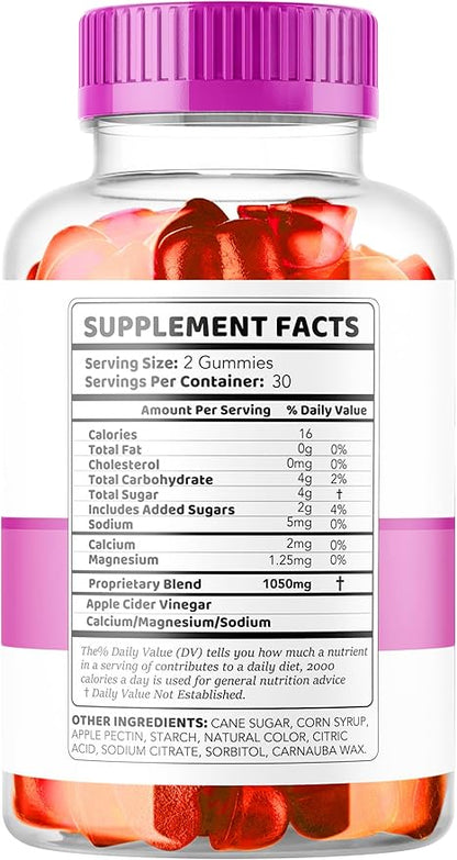 (3 Pack) Revitalyn Gummies - Revitalyn Apple Cider Vinegar Daily Formula for Skin Health, RevitalynAppleCider Gummy Premium Support Healthy All Natural Advanced Formula, 180 Gummies for 3 Months