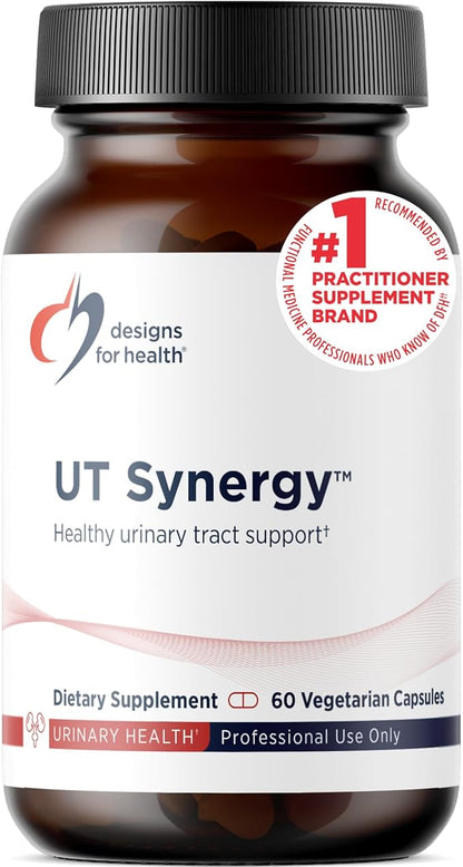Designs for Health UT Synergy - 500mg D-Mannose with Horsetail, Nettle, Hibiscus + Bearberry Leaf - Healthy Urinary Tract Support - Non-GMO + Gluten-Free Supplement (60 Capsules)
