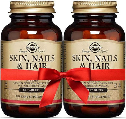 SOLGAR, Skin, Nails & Hair Tablets, 60 Count