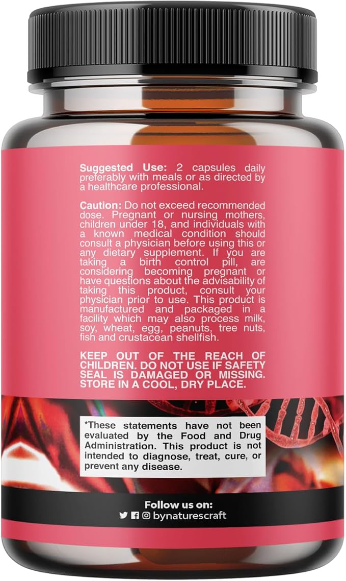 Female Fertility Supplement with Prenatal Multivitamins - Fertility Support with Prenatal Choline Inositol Folate Chasteberry and CoQ10 Fertility Blend for Women to Promote Conception - 60 Count