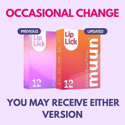 Muun Vaginal Moisturizer - Pack 12 Immediate Intimate Hydration - Dryness Burning Itching Discomfort Relief with Hyaluronic Acid - pH Balance - Estrogen & Hormone Free, Long-Lasting