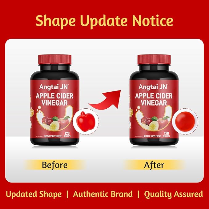 Apple Cider Vinegar Gummies, 120 Count, Max Strength 1000mg, ACV Supplement Gummy with B Vitamins & Antioxidants, Supports Metabolism, Digestion, Gut & Immune Health, Gluten-Free, Vegan & Non-GMO