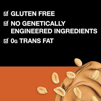 KIND Protein Snack Bar, Crunchy Peanut Butter, Healthy Snacks, Gluten Free, 12g Plant Protein, 12 Count (Pack of 2)