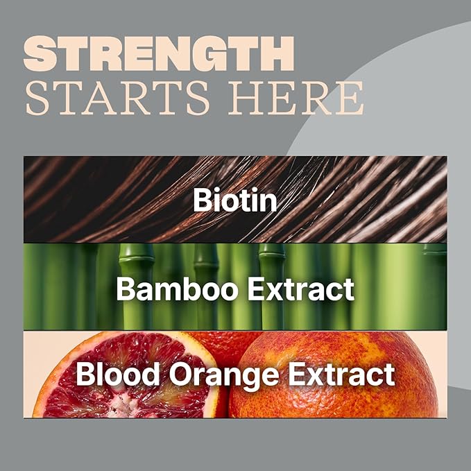 Swisse Hair Skin Nails Glam Bites – Biotin, Bamboo & Blood Orange – Supports Hair Growth, Stronger Nails & Radiant Skin – Zero Sugar Gummies for Adults – Natural Blood Orange Flavor, 60 Count