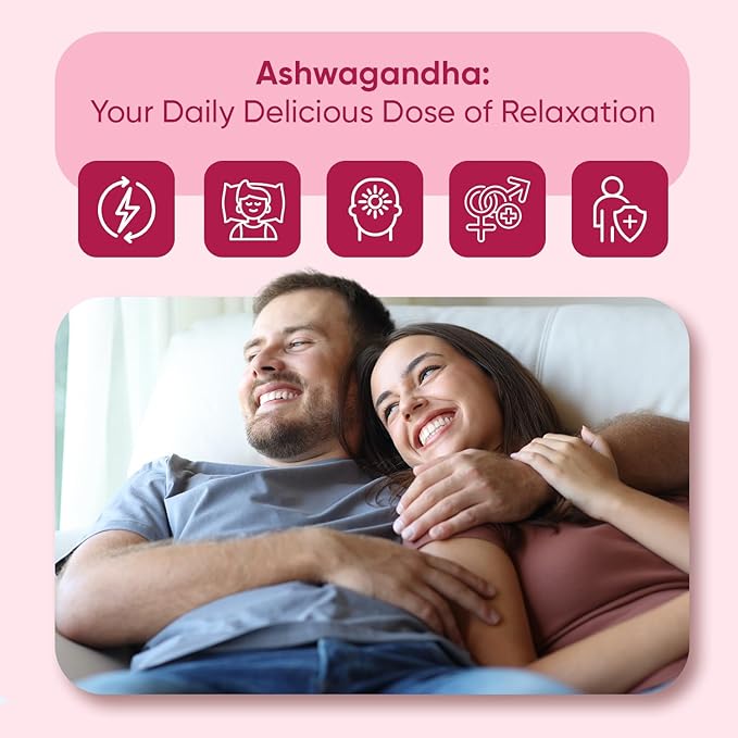 WeightWorld Ashwagandha Gummies for Stress Relief, Healthy Sleep & Energy Booster | 120 Count (2-Month Supply) | Vegan Ashwagandha Supplements Gummies | Natural Raspberry-Flavor, Non-GMO, Gluten-Free