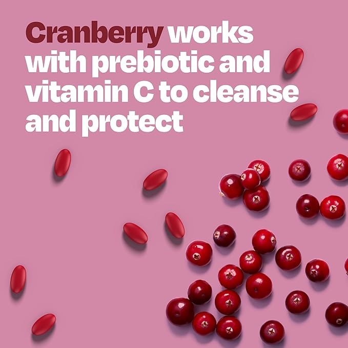 Cystex Urinary Tract Infection Support & Prevention - Cranberry Prebiotic Supplement with D-Mannose & Vitamin C for UTI Protection & Urinary Health Maintenance - 7.6 fl oz (Pack of 1)