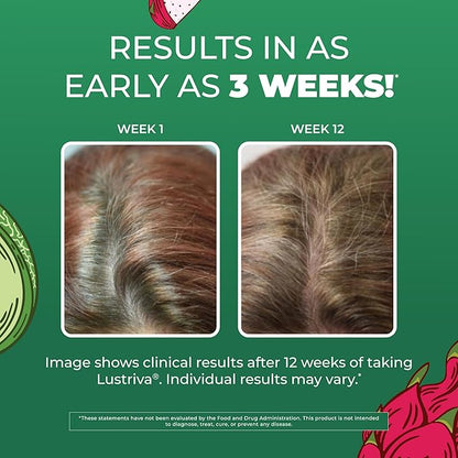 MARYRUTH'S Liquid Multivitamin+Hair Growth | Clinically Tested for Thicker Hair & Facial Wrinkles in Women | Biotin 10000mcg | Lustriva Hair Growth Supplement | Skin Care | Age 18+ | 30 Fl Oz