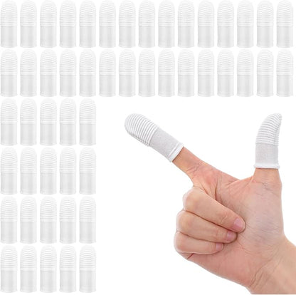 YUIANLB 30 Pcs Pet Dental Care Kit Finger Toothbrush Oral Cleaning Wipes Soft Washable Fabric Freshens Breath Reduces Plaque Tartar Complete Oral Hygiene Set for Puppies Kittens at Home