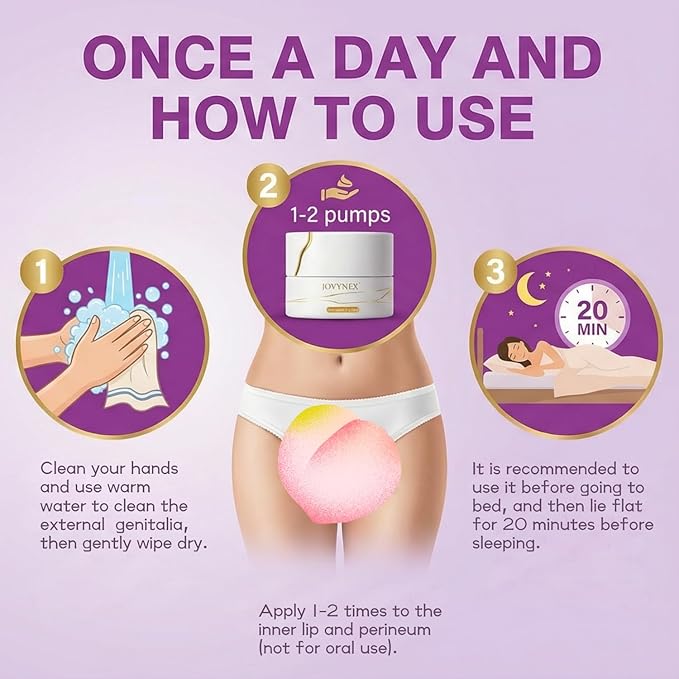 Bioidentical Estriol Cream for Menopausal Women: Natural Vaginal Care for Dryness, Refreshing Fast-Absorbing, 1oz 30-Day Supply