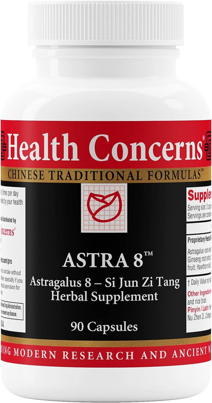 Health Concerns Astra 8 – Immune System Support & Fatigue Help – Adrenal Fatigue & Energy Boost Supplement – Adaptogenic Herbal Blend with Astragalus & Ginseng – 90 Capsules